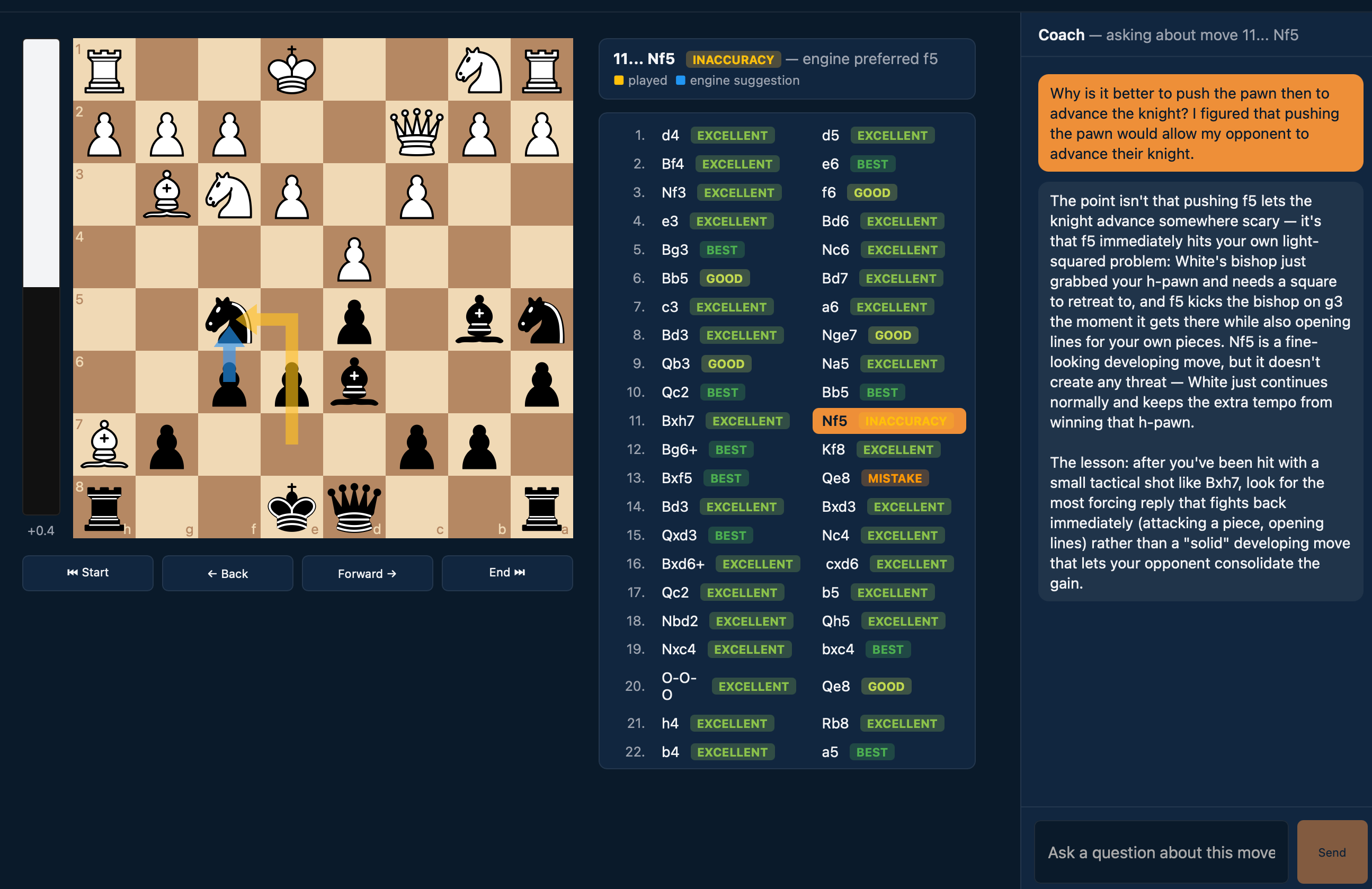 Chess Coach screenshot